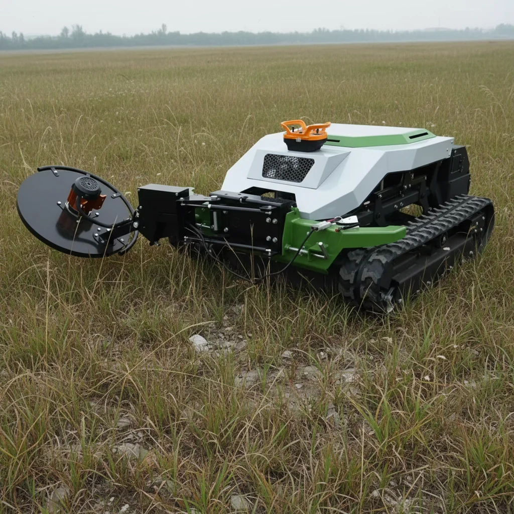 

Customize Wide Coverage Crawler Mower For Efficient Lawn Maintenance