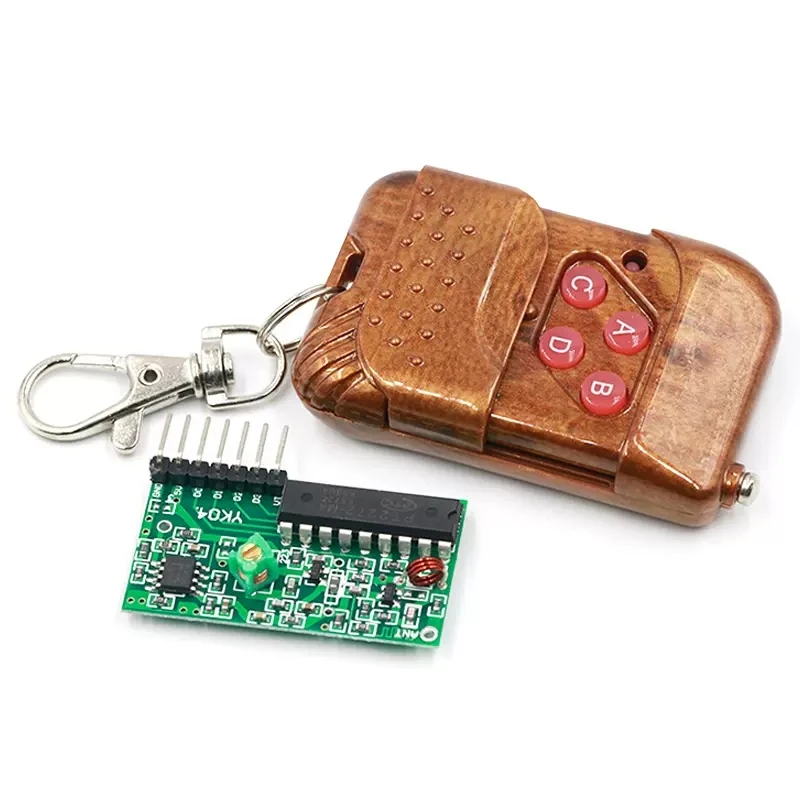 1set IC 2262/2272 4 CH 315Mhz Key Wireless Remote Control Kits Receiver module For