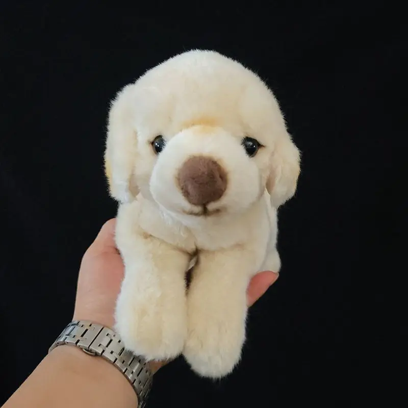 

Cute Labrador Retriever Plush Toy Golden Retriever Touring Dog Doll Lifelike Animals Simulation Stuffed Doll Kawaii Toy Gifts
