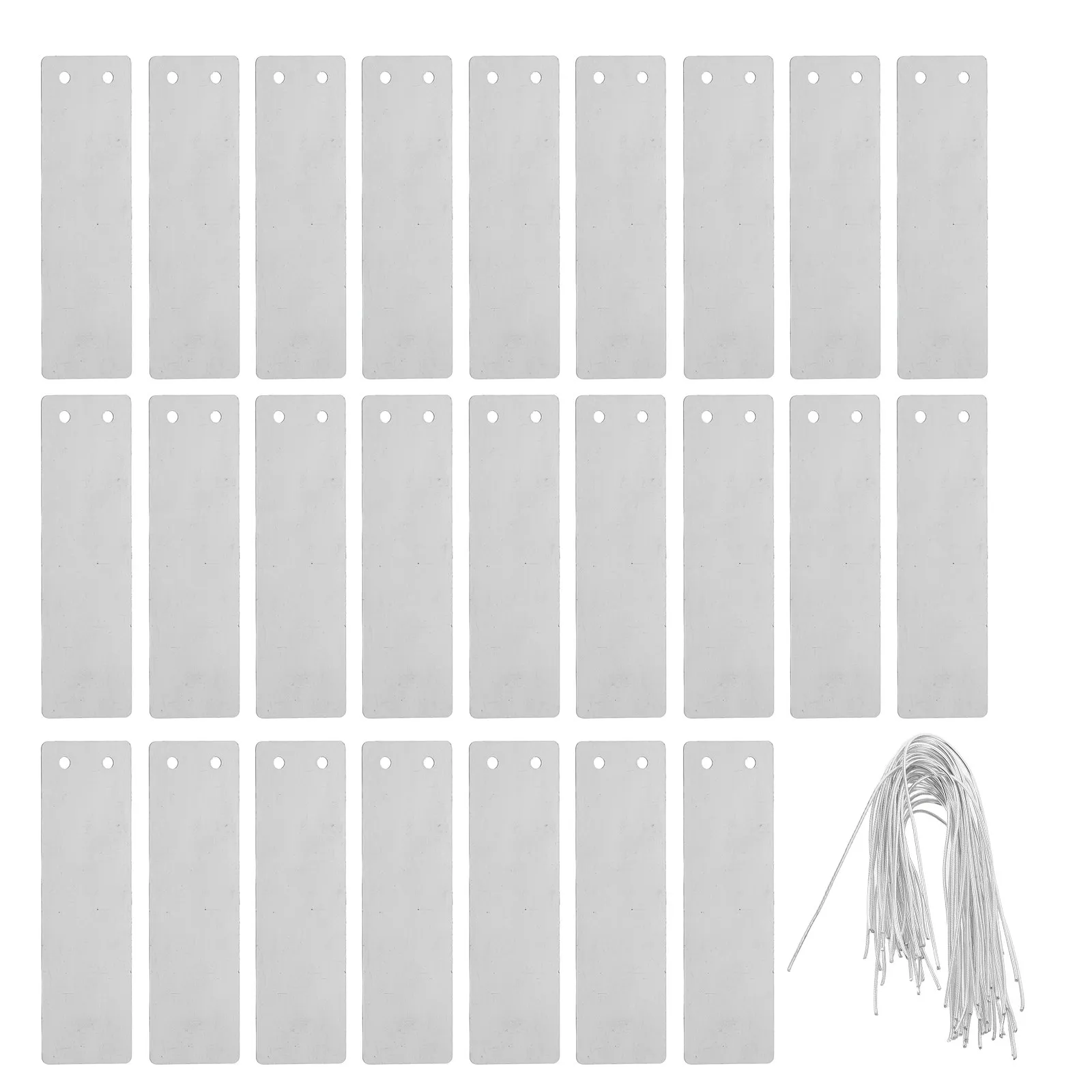 40Pcs Metal Plant Labels Aluminum Reusable Stakes for Garden Herb Vegetable Flower Outdoor Labeling Markers Plant Label