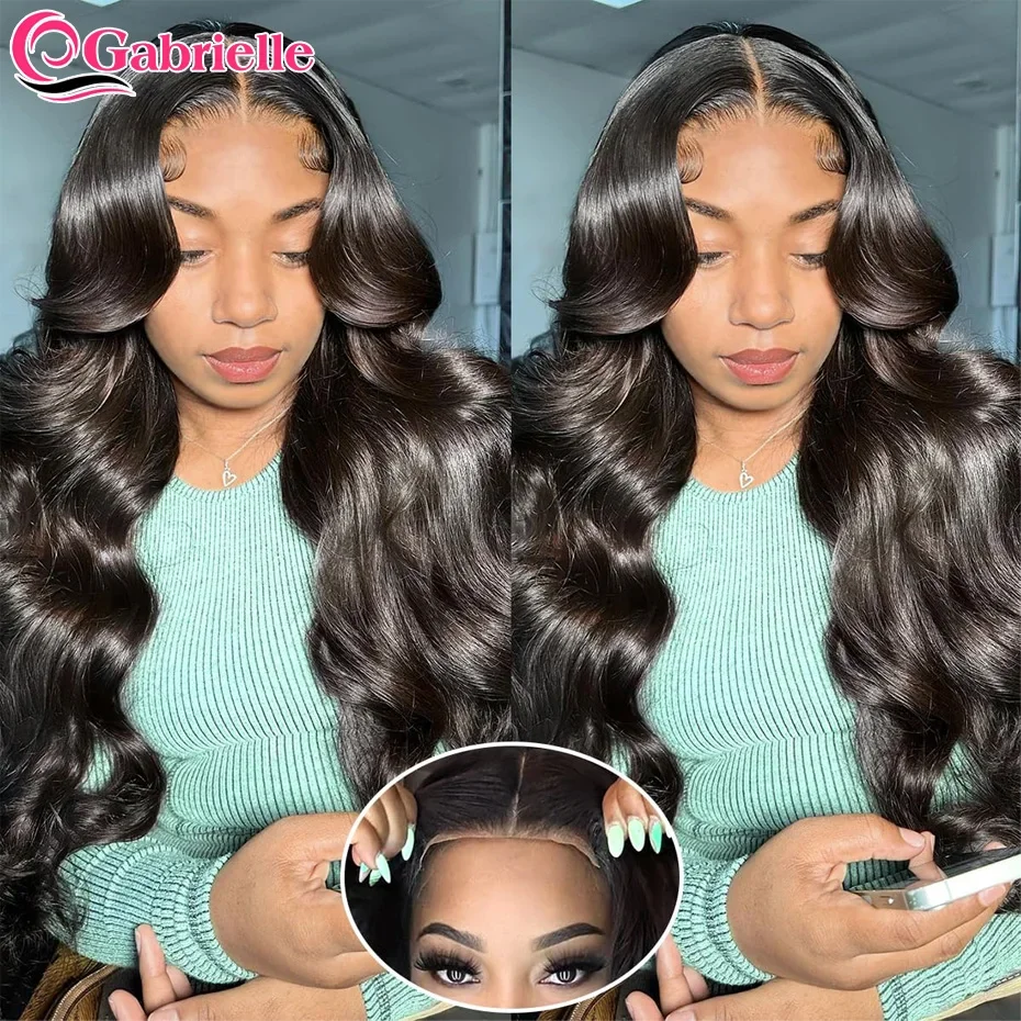 Glueless Wig Human Hair Ready To Wear 6x4 5x5 Lace Closure Wig Pre-plucked Brazilian Body Wave 13x6 Lace Front Human Hair Wigs