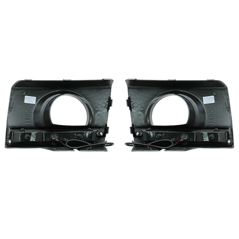 2pcs LED White Day Light Fog Driving Daytime Running Light Head Lamp for Hyundai Tucson 2005-2009