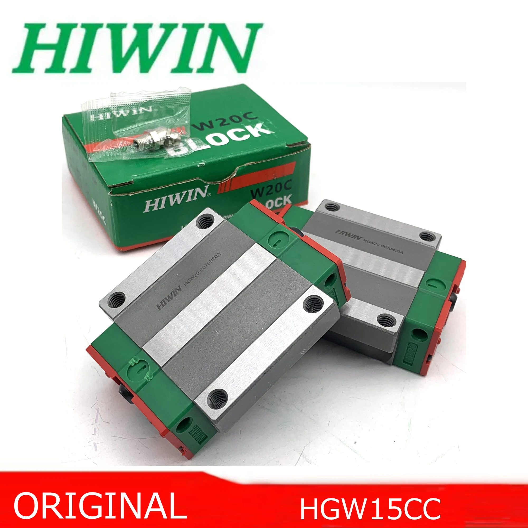 

HIWIN linear guide HGW20CC HGW20CA HGW20C rails for 3D Printer CNC Actuator Spindle Guides for Robot Lathe Shaft Ball screw