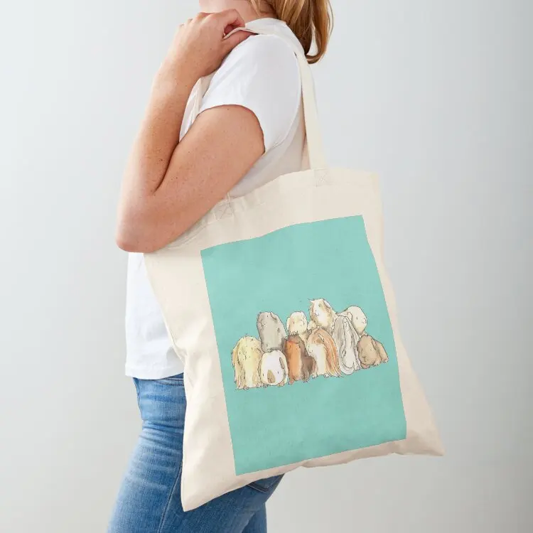 

Happy Herd of Guinea Pigs Tote Bag Shopper shopper bag women women bag Women's bags