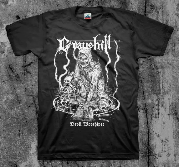 

Gravehill 'Devil Worship' T shirt