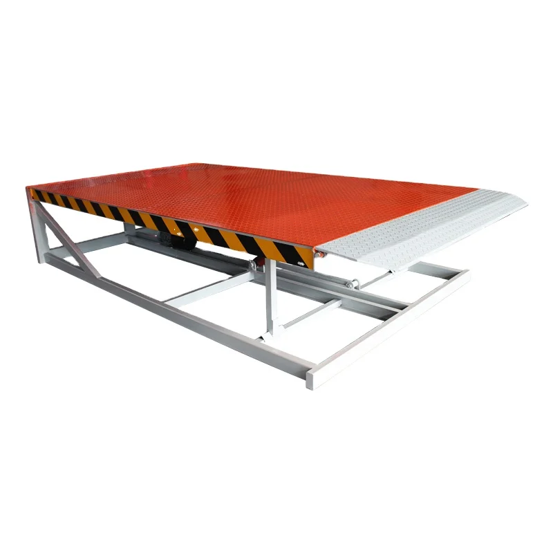 Aluminum Ramp/Car Ramp/Wheelchair Ramp Steel Pier Level Fixed Unloading Ramp Side Loading Ramp