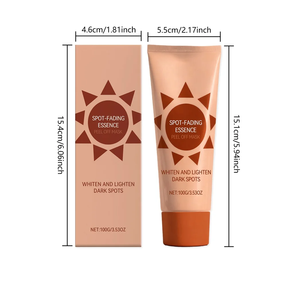 100 جرام من قناع تقشير خلاصات البقع، قناع وجه لإزالة البقع الداكنة، قناع تقشير لتبييض البشرة والعيوب #6