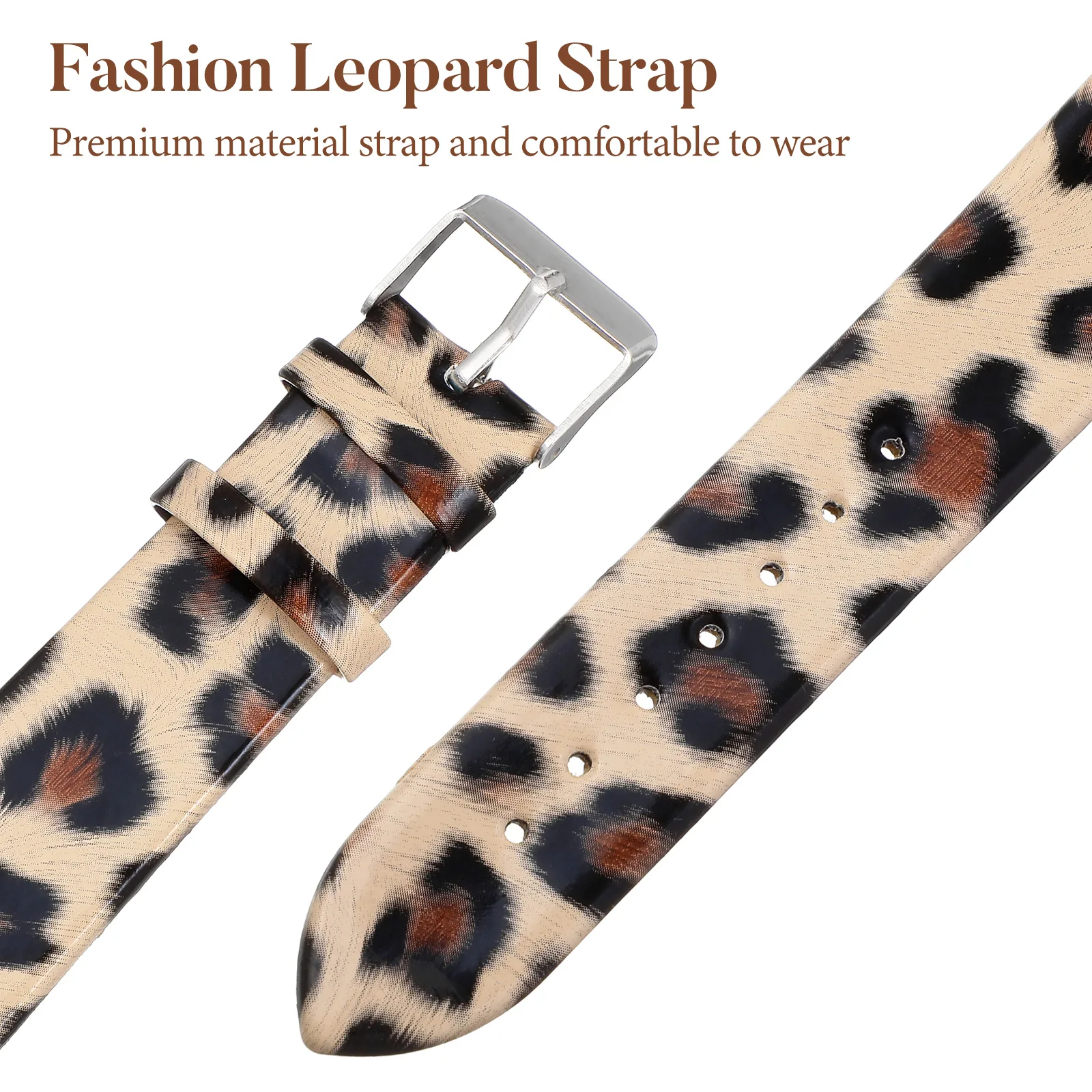 1pc Creative Cat Pattern Quartz Watch For Fashionable Pu Strap Durable Gift Timepiece