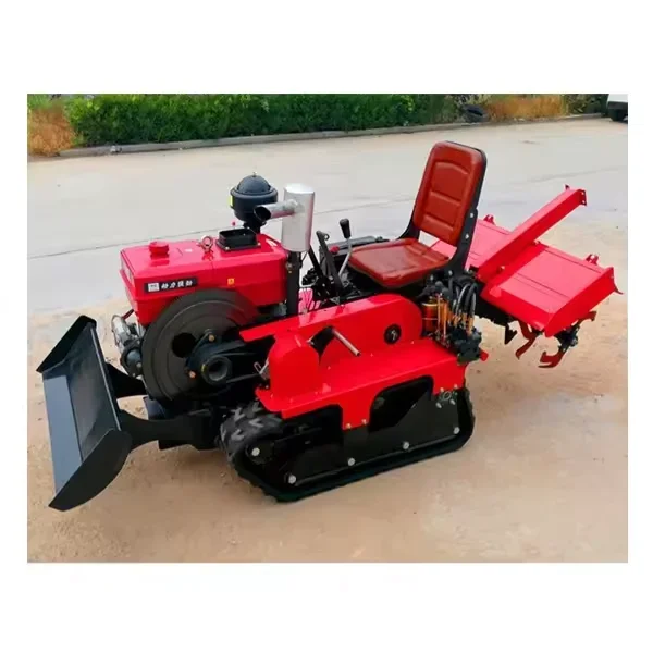 High Quality 25HP35HP Multifunctional Tracked Cultivator Agricultural Equipment, Tracked Tractors Are Hot Selling