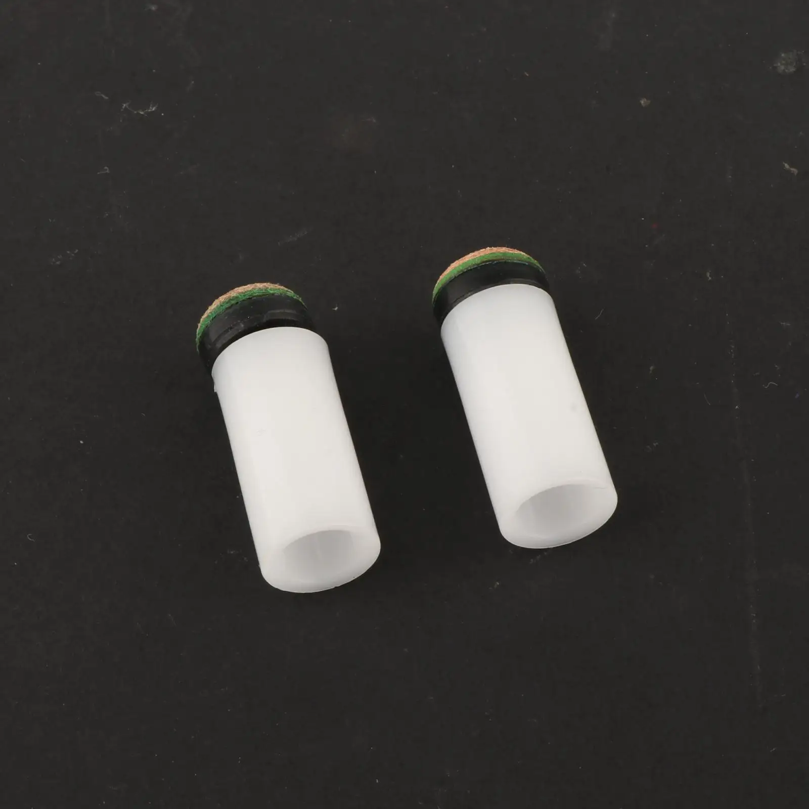 

Indoor Game Billiard Cue Tips Replacement Easy to Use Slip on Head Parts for Snooker Table Supplies