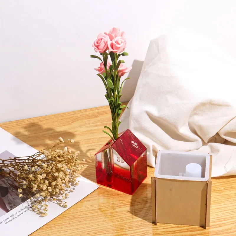 

Домашняя ваза «сделай сам», силиконовая форма, бетонная штукатурка, цветочный горшок, подсвечник, формы из эпоксидной смолы, контейнер для растений, подсвечник, литье