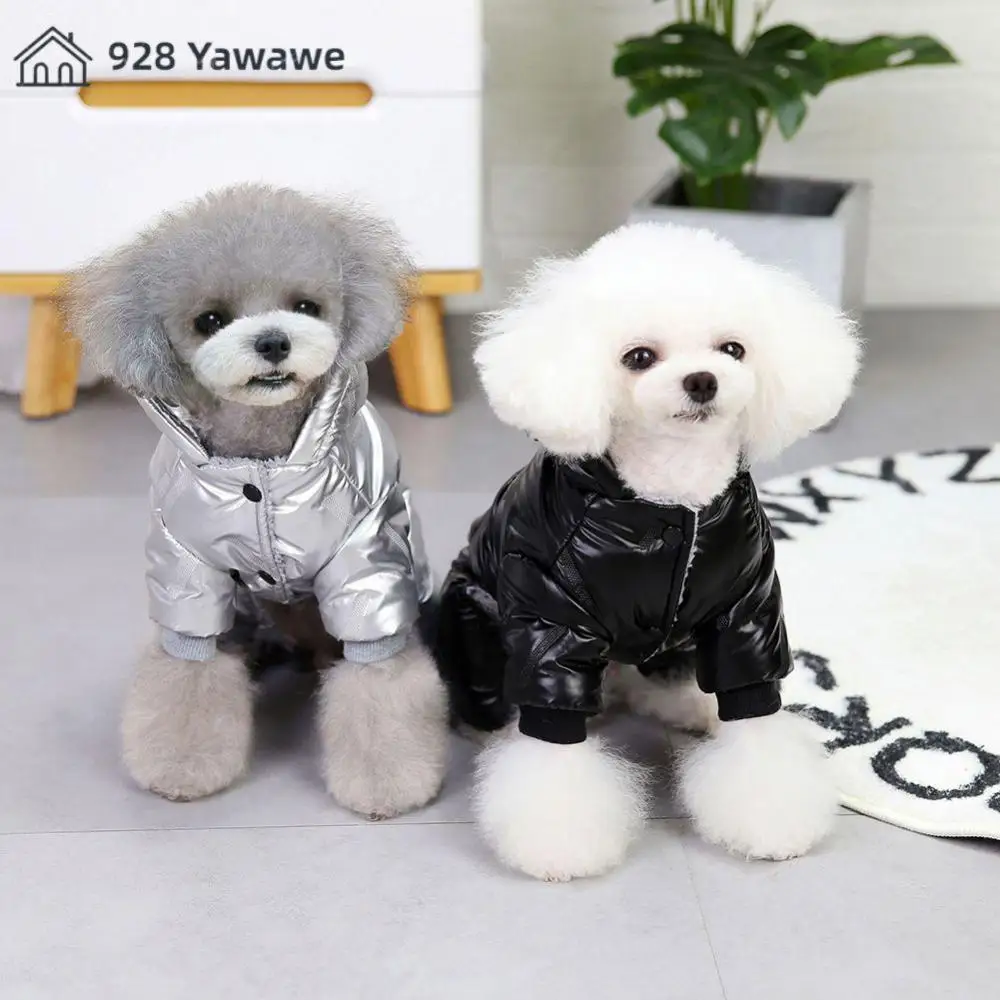 

Waterproof Dog Clothes Durable Comfortable Functional Must-have Cozy Top-rated Winter Warm Jumpsuit For Small Dogs Pet Clothes