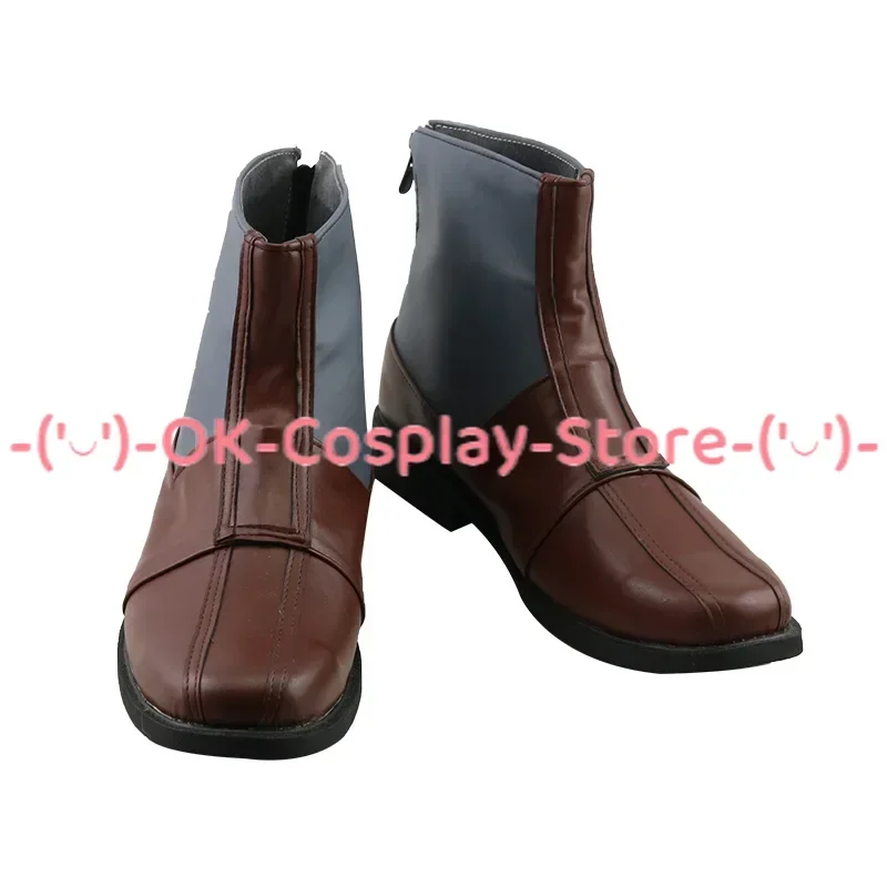 Jango Fett Cosplay Shoes Bounty Hunter Cosplay Prop PU Leather Shoes Halloween Carnival Boots Custom Made