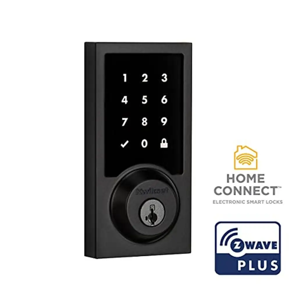 Z-Wave Smart Lock Keyless Entry Touchscreen Deadbolt Remote Control Auto-Locking Security Easy Install & Programming Smart Home