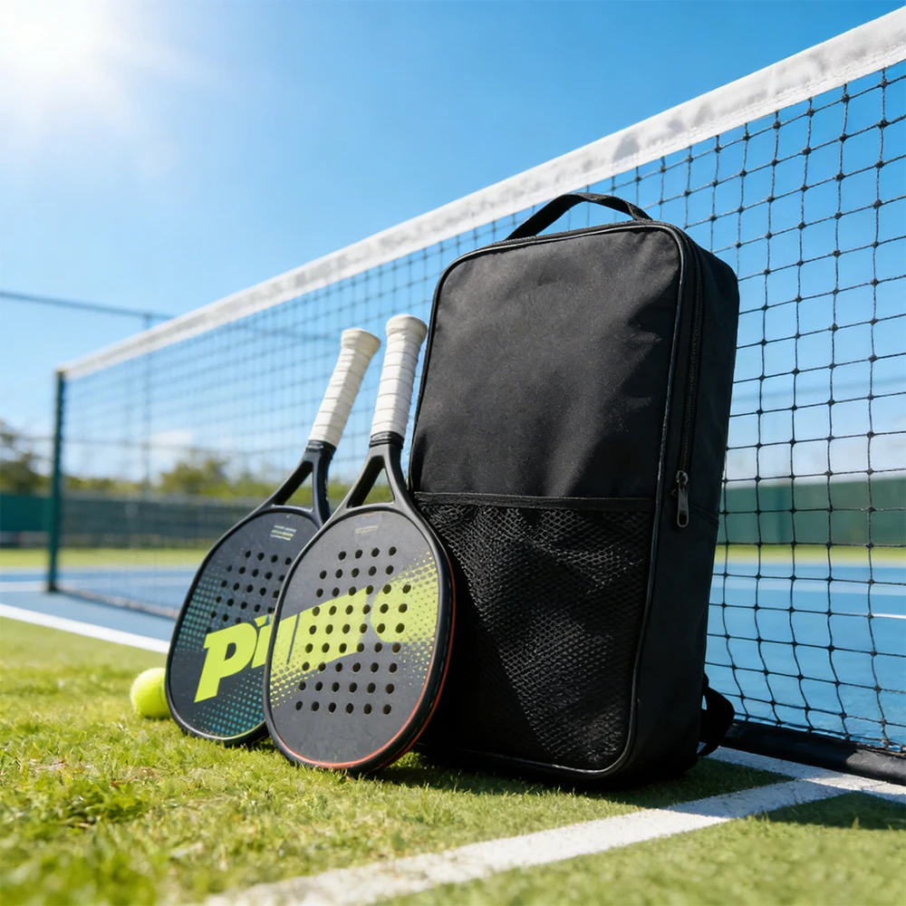 

Waterproof Durable Eco-Friendly Neoprene Pickleball Paddle Case Table Tennis Racket Bag