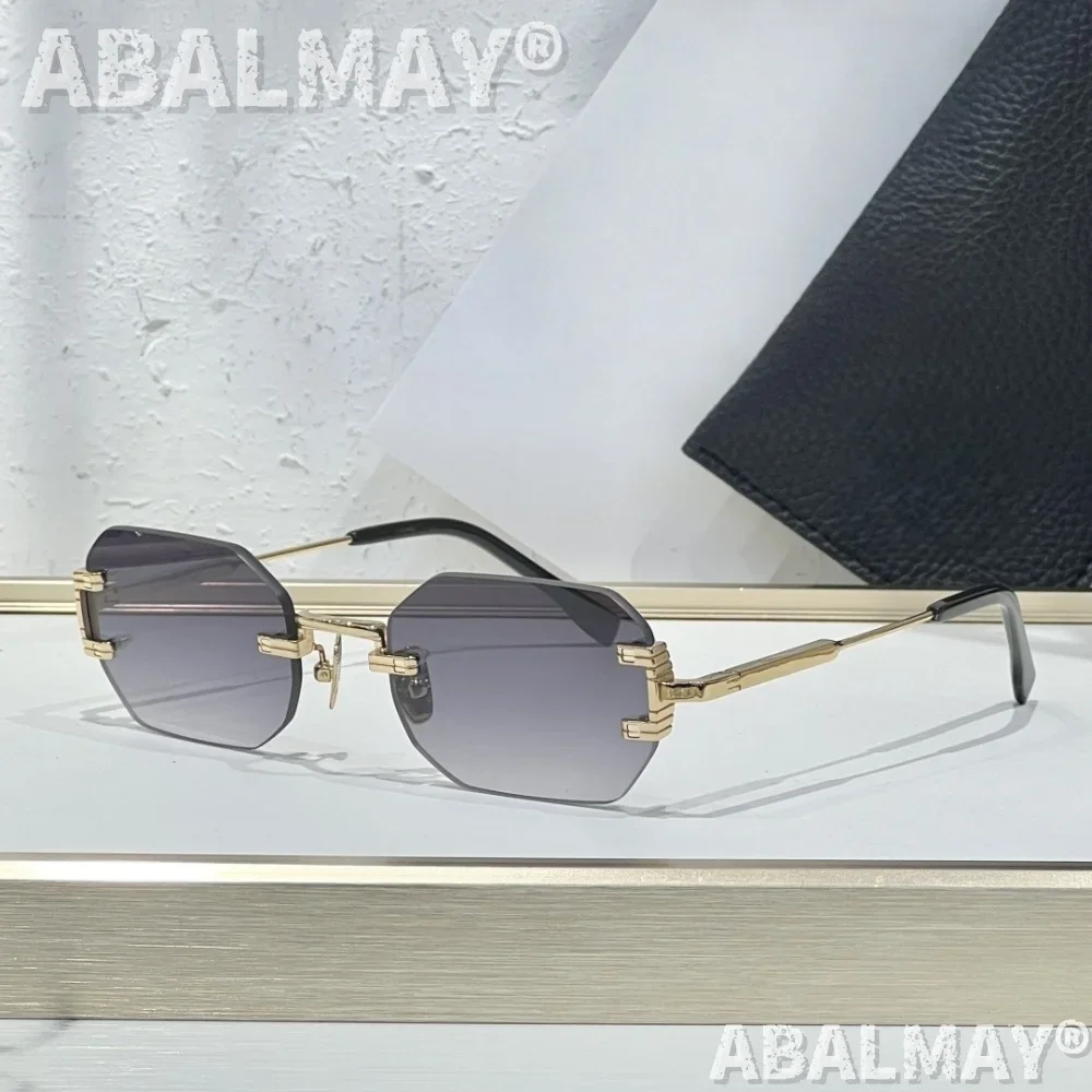 Occhiali da sole di alta qualità per uomo e donna Amaru TAGLIA 54-20-145 Stile UV400 Occhiali da sole dal design speciale alla moda retrò con scatola