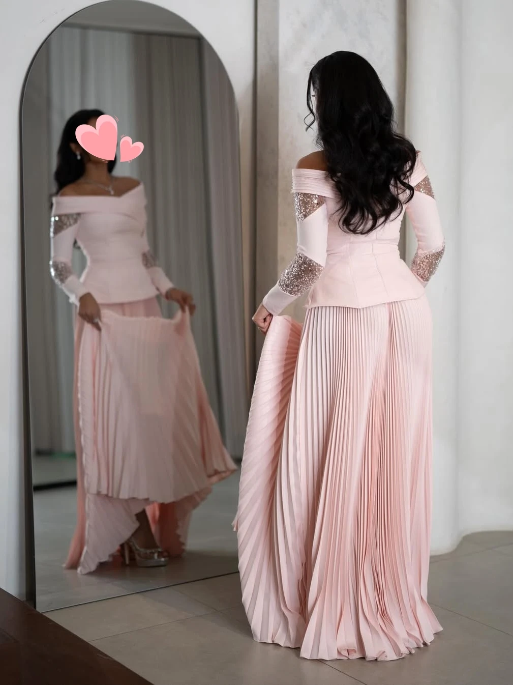 Oisslec Prom Dresses Elegant Vintage Sweet Pink Lace Beads Ruffle Customized Formal Occasion Prom Dress Evening Party Gowns