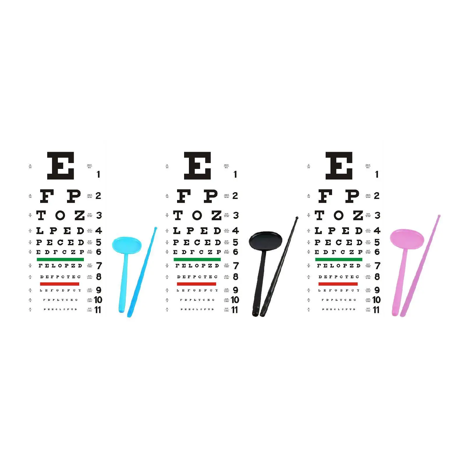 Eye Chart Wall Chart 22.05