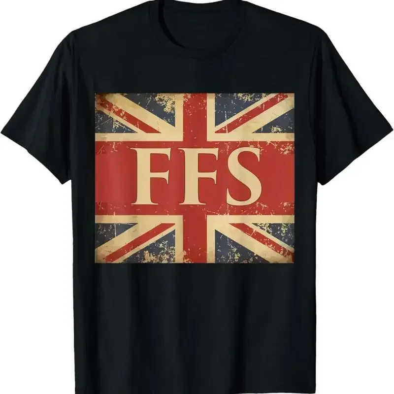 Neues, limitiertes Ffs-T-Shirt mit britischem Slang für Anglophile
