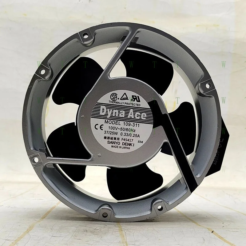 

H 1 pcs Sanyo 109-311 17251 100V 0.33/0.25A17CM cooling fan