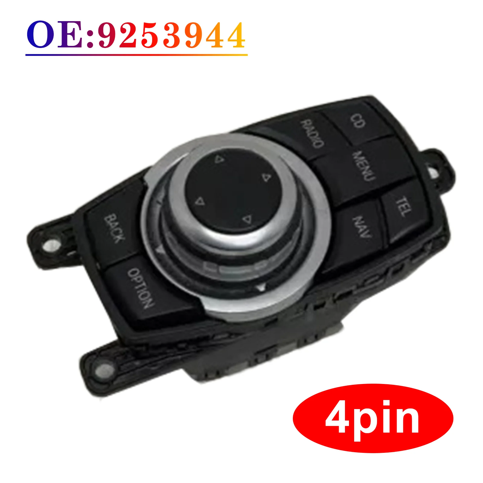 

4-контактная навигационная система iDrive Controller 9253944 для BMW 1 3 5 F10 F11 F30 F20