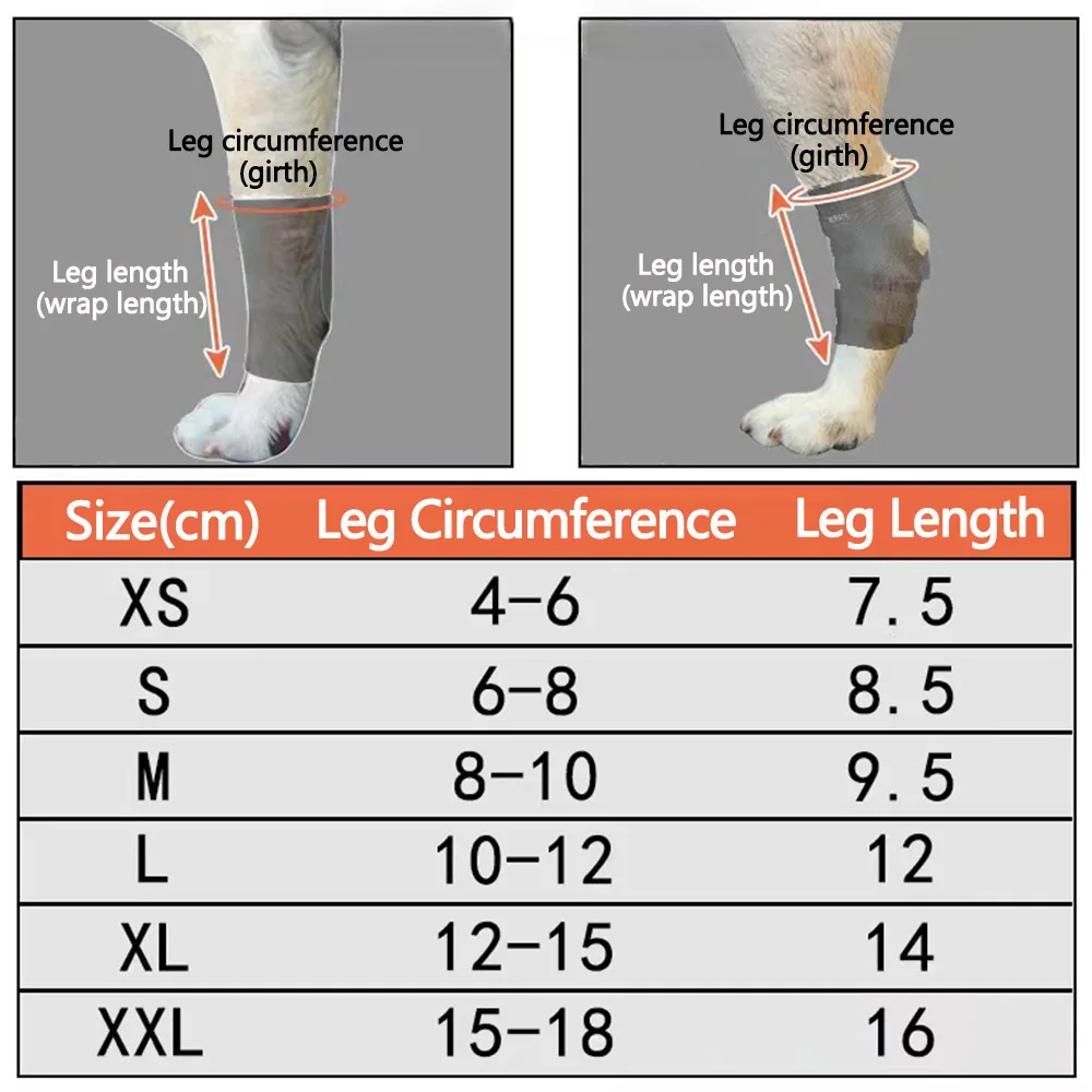 보호대 장애인용 반려견 보조 벨트, 관절 지지대, 앞다리 및 뒷다리 약점, 무릎 교정기
