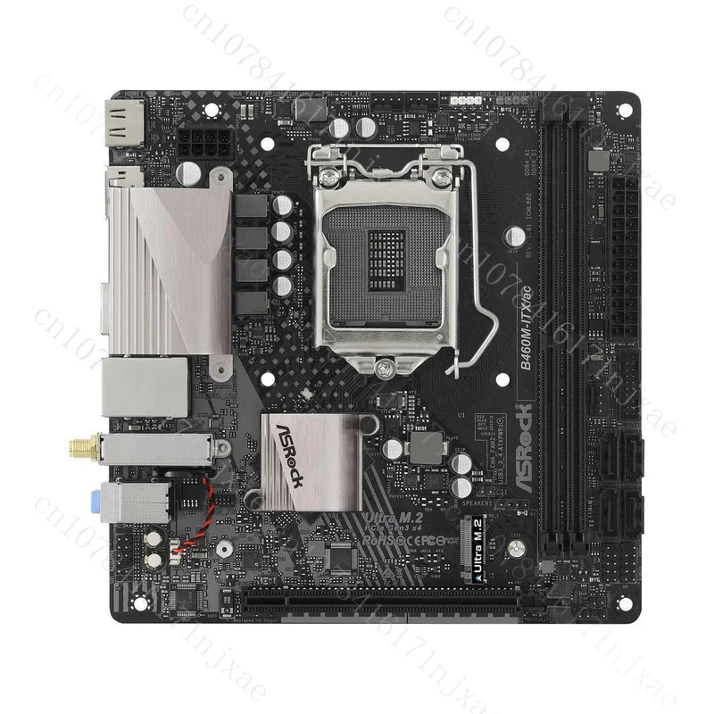 

FOR ASROCK B460M-ITX/ac Motherboard Supports 10400 10500 10700F 64GB DDR4 Intel