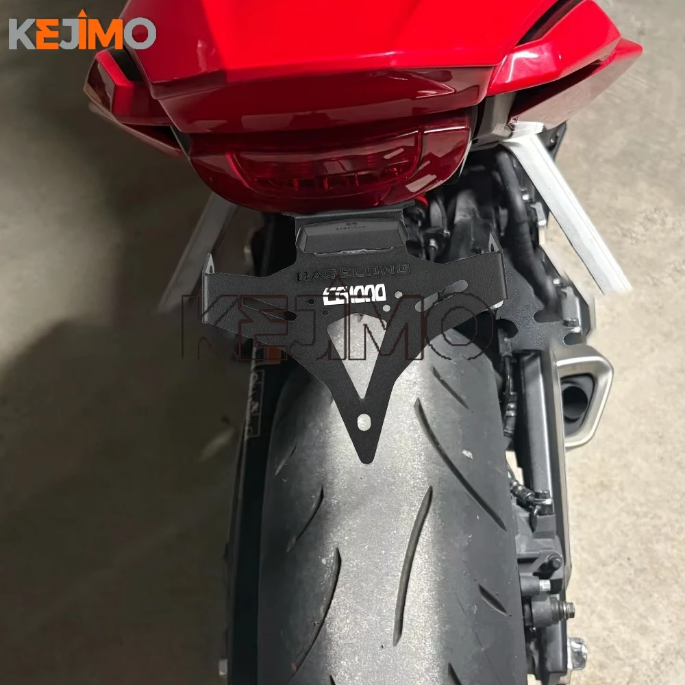 

2026 License Plate Holder FOR HONDA cb1000 hornet CB1000 HORNET 2024 2025 Motorcycle Tail Light Bracket Tidy Fender Eliminator