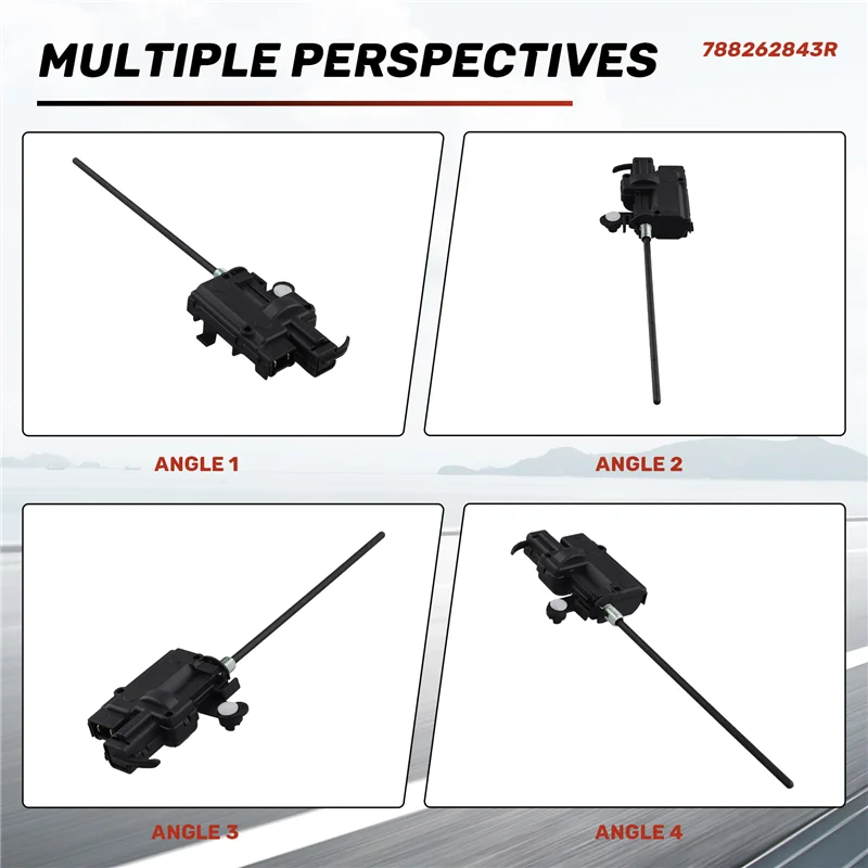 Renualt Clio MK4용 자동차 연료 플랩 서보 모터 연료 캡 잠금 장치 788262843 R-T45C