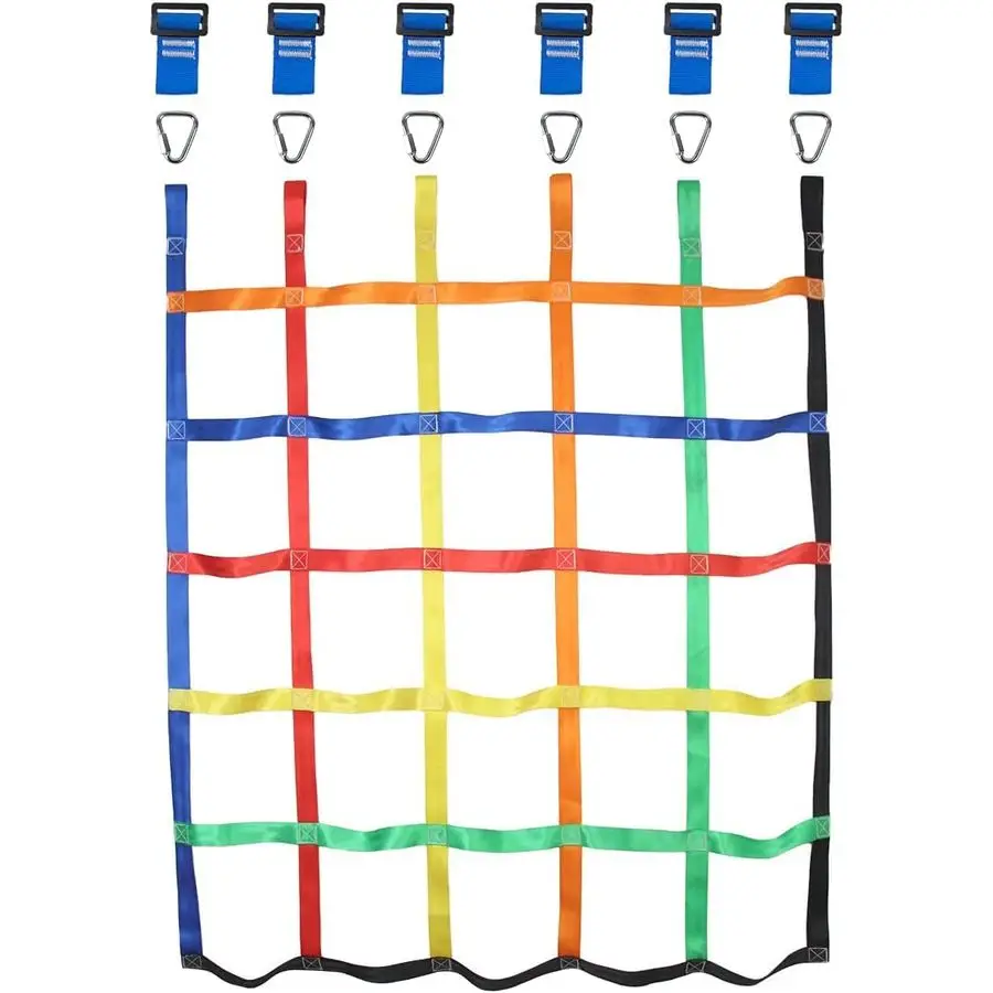 

Сетка для детских уличных игр, сетка-лазалка для детских площадок, аксессуары для трассы препятствий Ninja Warrior для детей, снаряжение для лазания