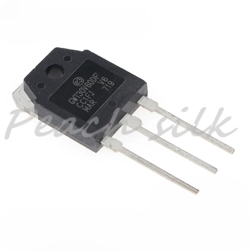 (5piece)STGWT30V60DF GWT30V60DF GWT20V60DF GWT40V60DLF GW60V60DF GW80V60DF TO-3P 600V 60A IGBT Field Effect Transistor