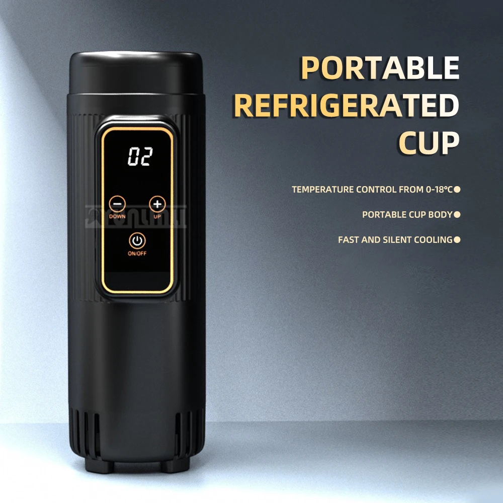 Portable Rechargeable Small Refrigerator insulin Refrigerated Cup Insulation Box for Outdoor Use