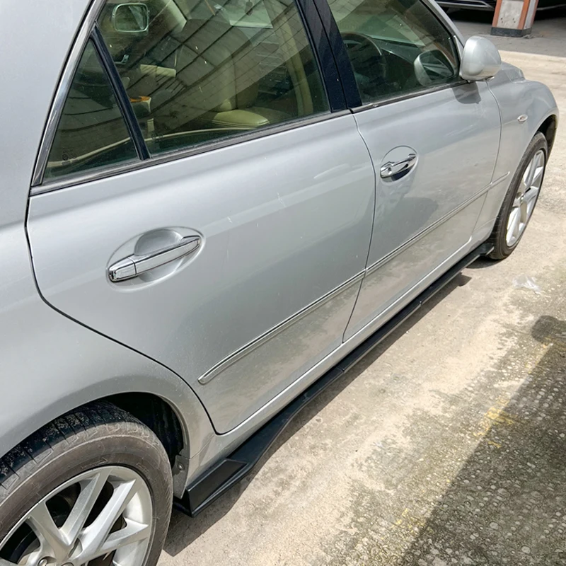 

Car Accessories Side Skirts Extension Rocker Panels Lip Wing Splitters on Bumper For Toyota For Reiz/Mark X 2005 06 07 08 2009