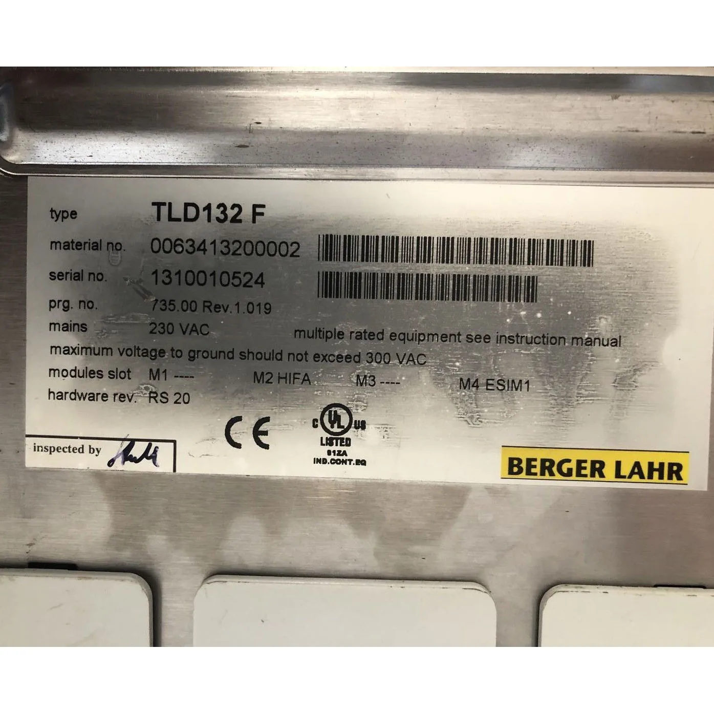 TLD132F TLD132 F Servo drive For Berger lahr