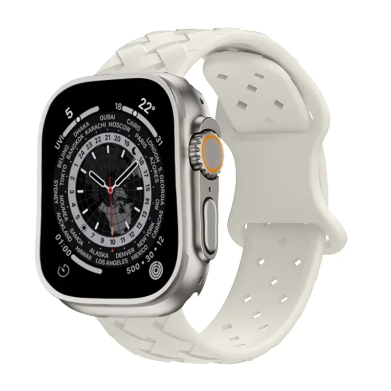 Силиконовый ремешок для Apple Watch 10 46 мм 42 мм Спортивный ремешок для Iwatch Series 9 8 7 6 5 4 3 2 1 49 мм 45 мм 44 мм 41 мм 38 мм Браслет