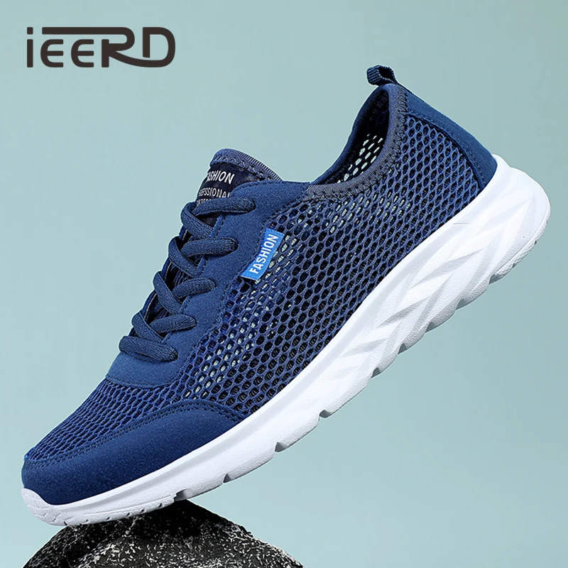 

Super Soft Men Sneakers Breathable Mesh Cusual Shoes For Men Sport Footwear For Running And Walking Shoes Plus Size 39-47