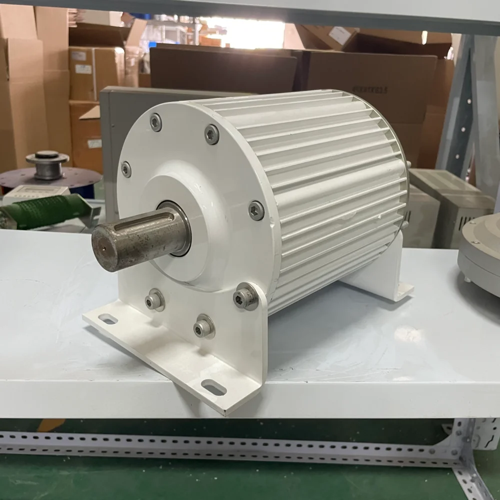 2000W Low RPM Permanent Magnet Generator 48V 96V 220V 400V Rare Earth Alternator for Wind Turbine