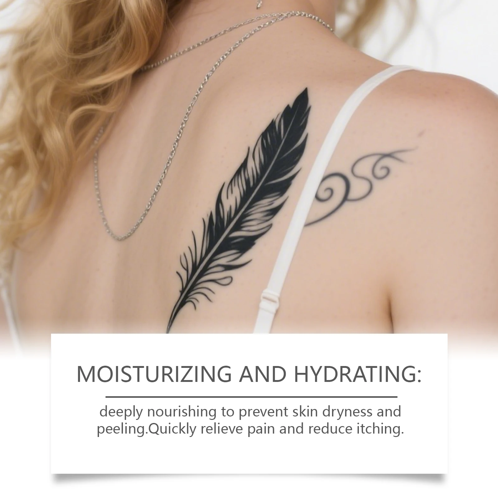 Tattoo Care Cream Color Preservation Moisturizing Skin Soothing Anti Redness Calming Aloe Vera Strength Tattoo After Care Cream - Image 6