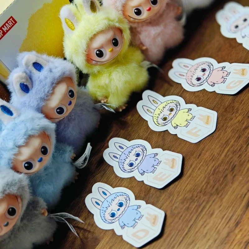 

Hot Original POPMART The Monsters Labubu V4 Pin For Love Series Vinyl Face Blind Box Dolls Cute Bag Keychain Mystery Box Gifts