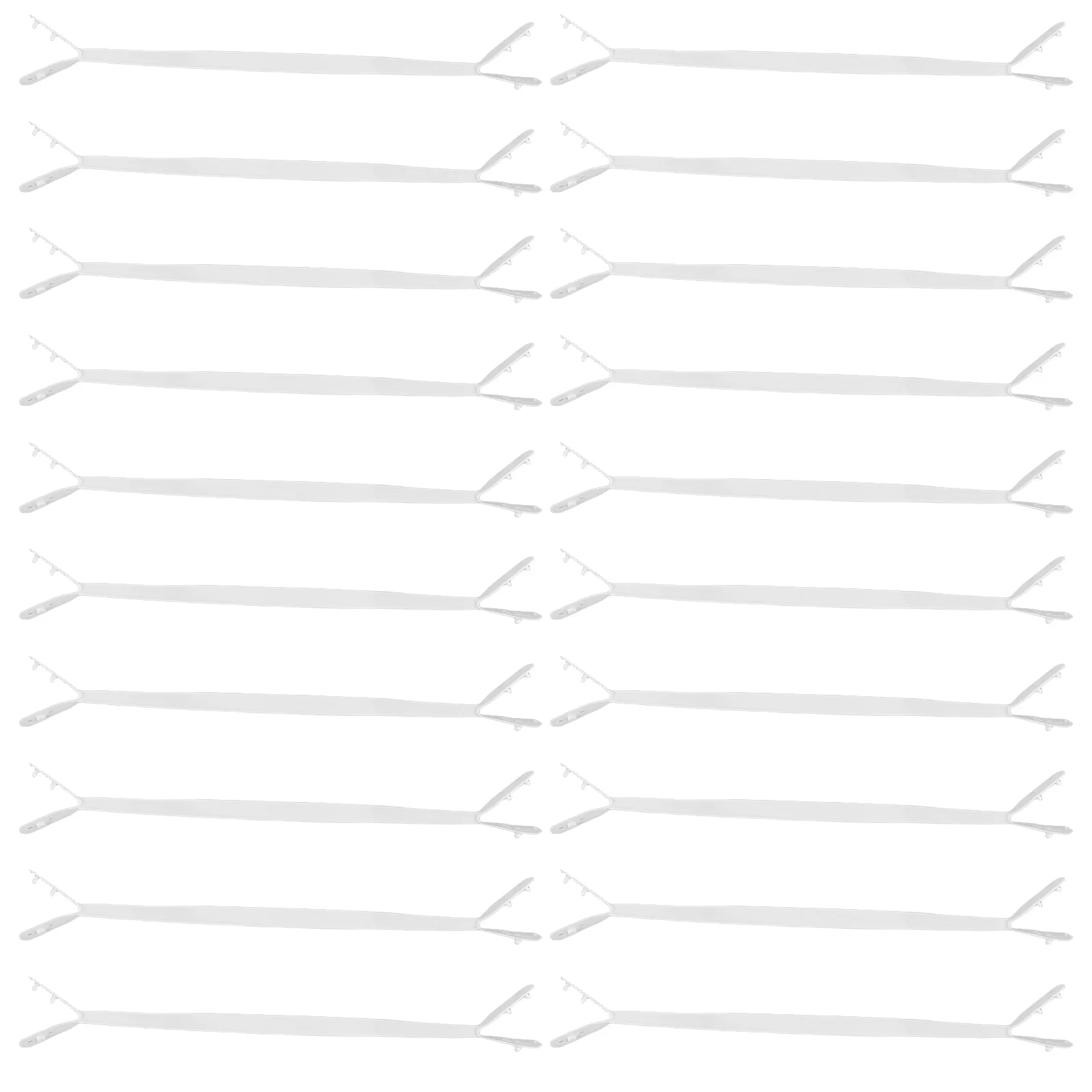 

100 Pcs Handbag Handle Bags Pull Replacement Handles for Handbags Plastic Carrying Shipping