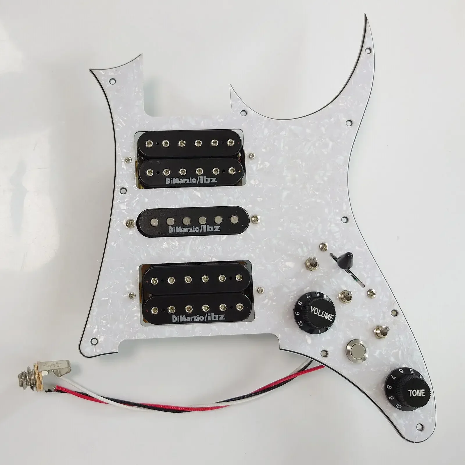 RG Prewired Loaded Pickguard Set with Kill Switch HSH Alnico 5 Pickup for RG Electric Guitars Replacement Parts