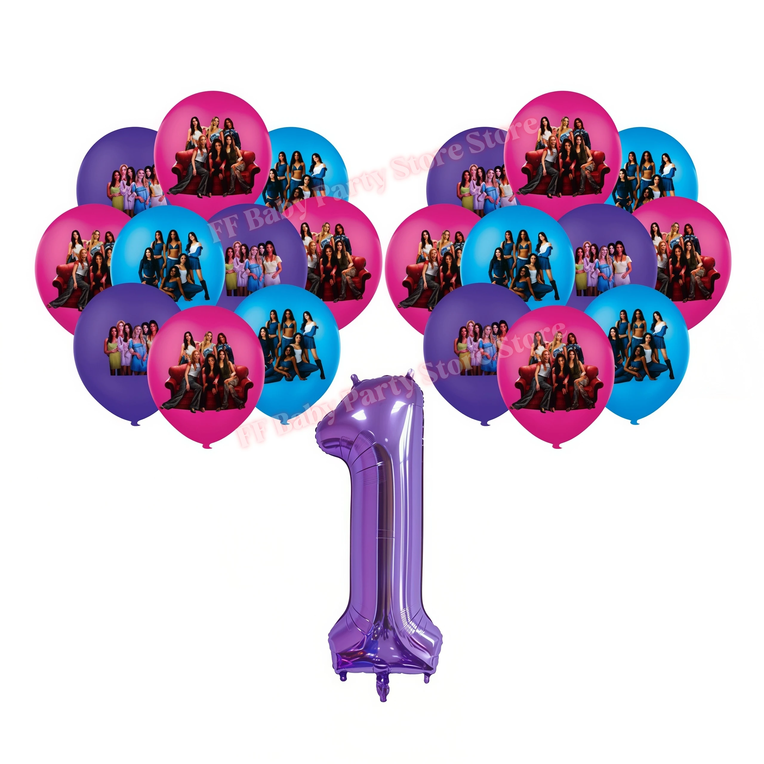 K&Katseye Geburtstagsparty-Dekoration: Ballons, Teller, Becher, Hintergrundbanner für K-Pop-Girl-Partys, Fan-Geschenke, Kinder-Idol-Event-Zubehör – Detail 36