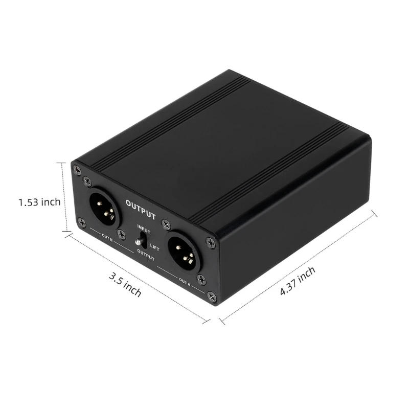 Lightweight Noise Isolator Noise Filter for Car/Home Stereoed System Enjoy Clearly Sound Eliminate Buzzing Easy to Use