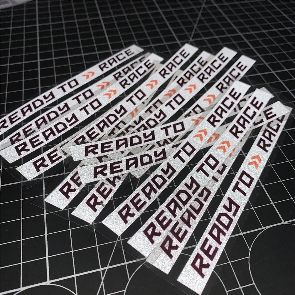 

Motorcycle Oil Tank Body Decals Car Styling Stickers Ready To Race 1190ADV 390 1090