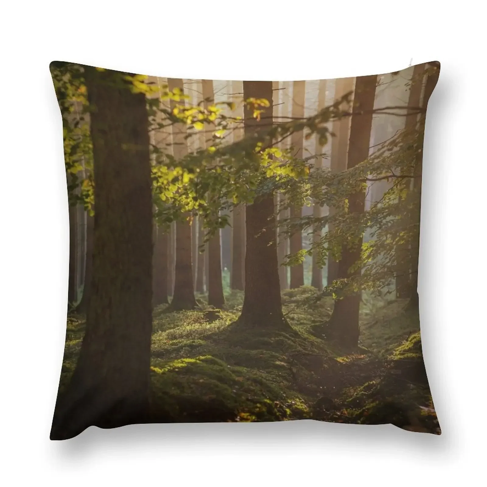 

forest photo Throw Pillow Christmas Throw Pillows Covers Cushion Covers For Living Room Luxury Pillow Case pillow
