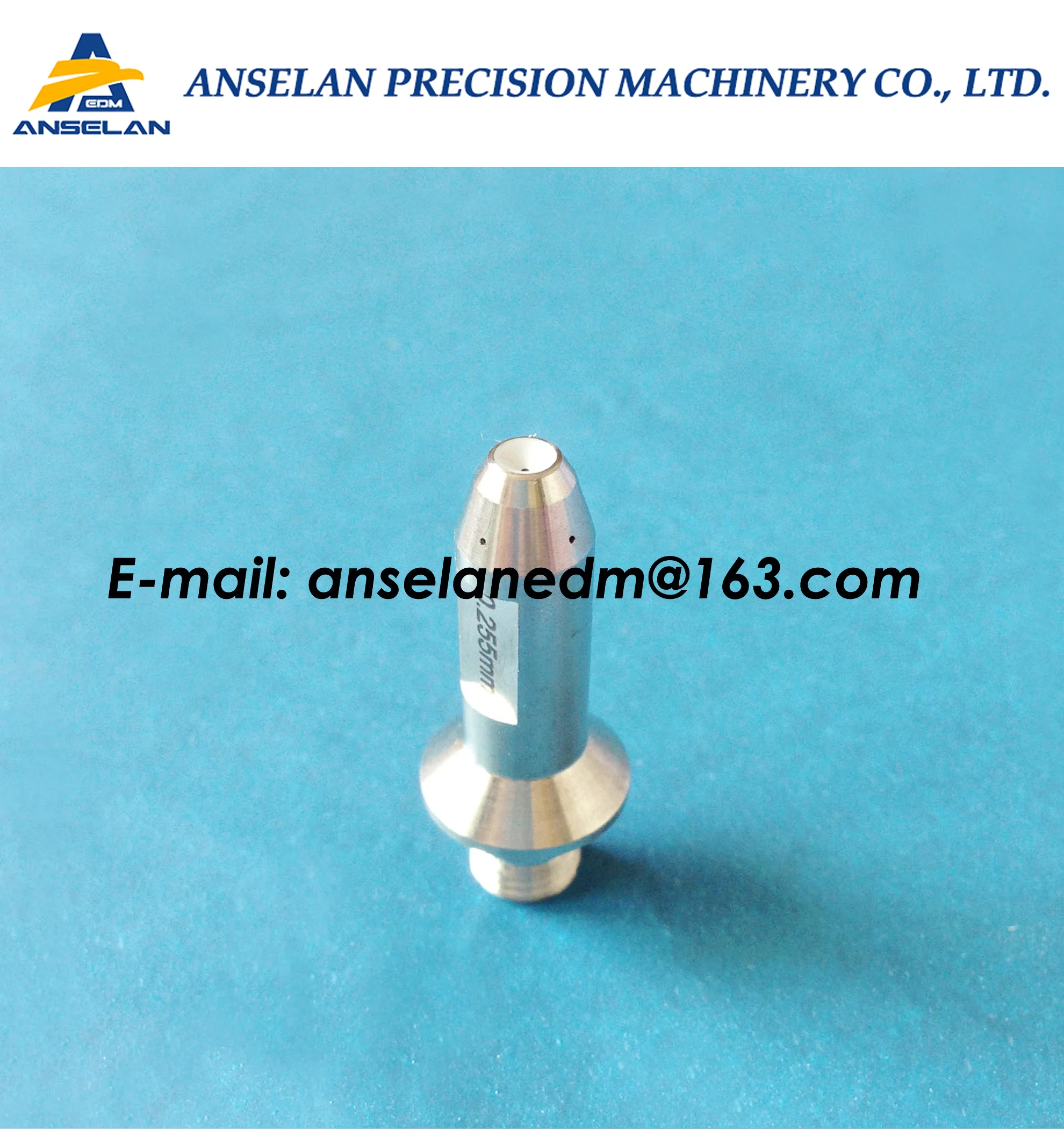 

Ø0.305mm edm Wire Guide F112 Upper A290-8092-X707 for Fanuc A,B,C,iA,iB Upper diamond guide d=0.305mm A290.8092.X707, A2908092X7