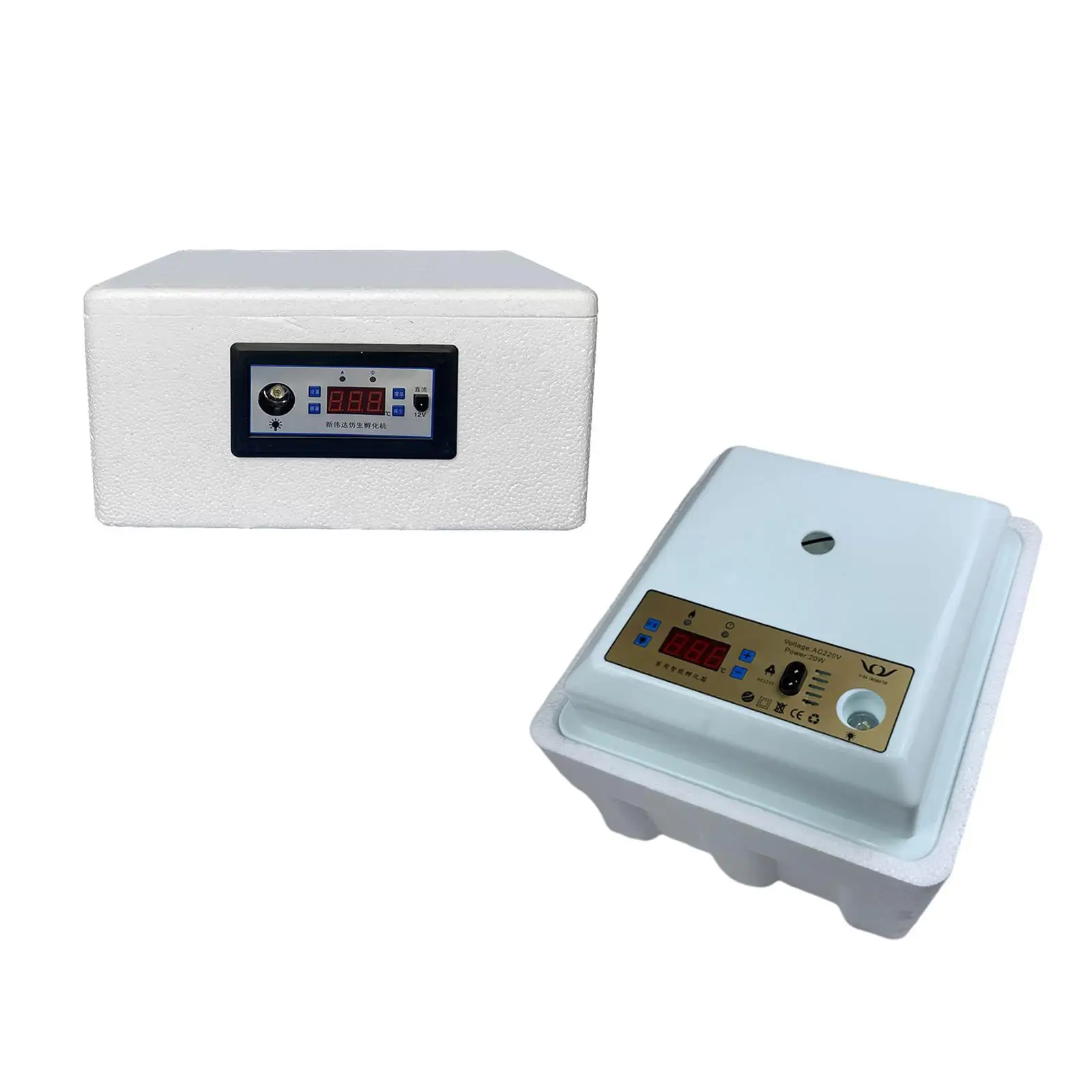 Egg Incubator Automatic Egg Incubator Eggs Poultry Hatcher Auto Temperature and Humidity Control for Chickens Ducks Home Use