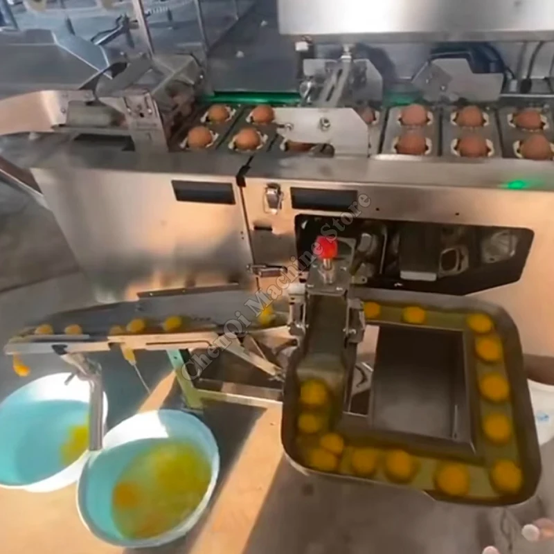 계란 껍질 깨기 계란 거품기 계란 액체 분리기 산업용 계란 흰자 노른자 분리기 산업용 계란 거품기