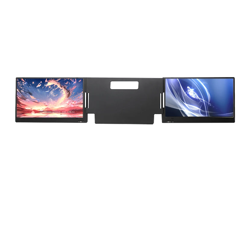 Gaming Monitors FHD Portable  Screen, Triple Screen Laptop Extender, 15.6 Inch HD Monitor ,Type-c for PC/PS5/Switch