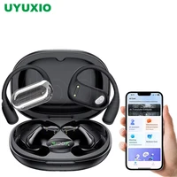 UYUXIO Auriculares con traductor en tiempo real Auriculares con traducción de idiomas AI 144 idiomas y detalles Auriculares 3 en 1 OWS para empresas